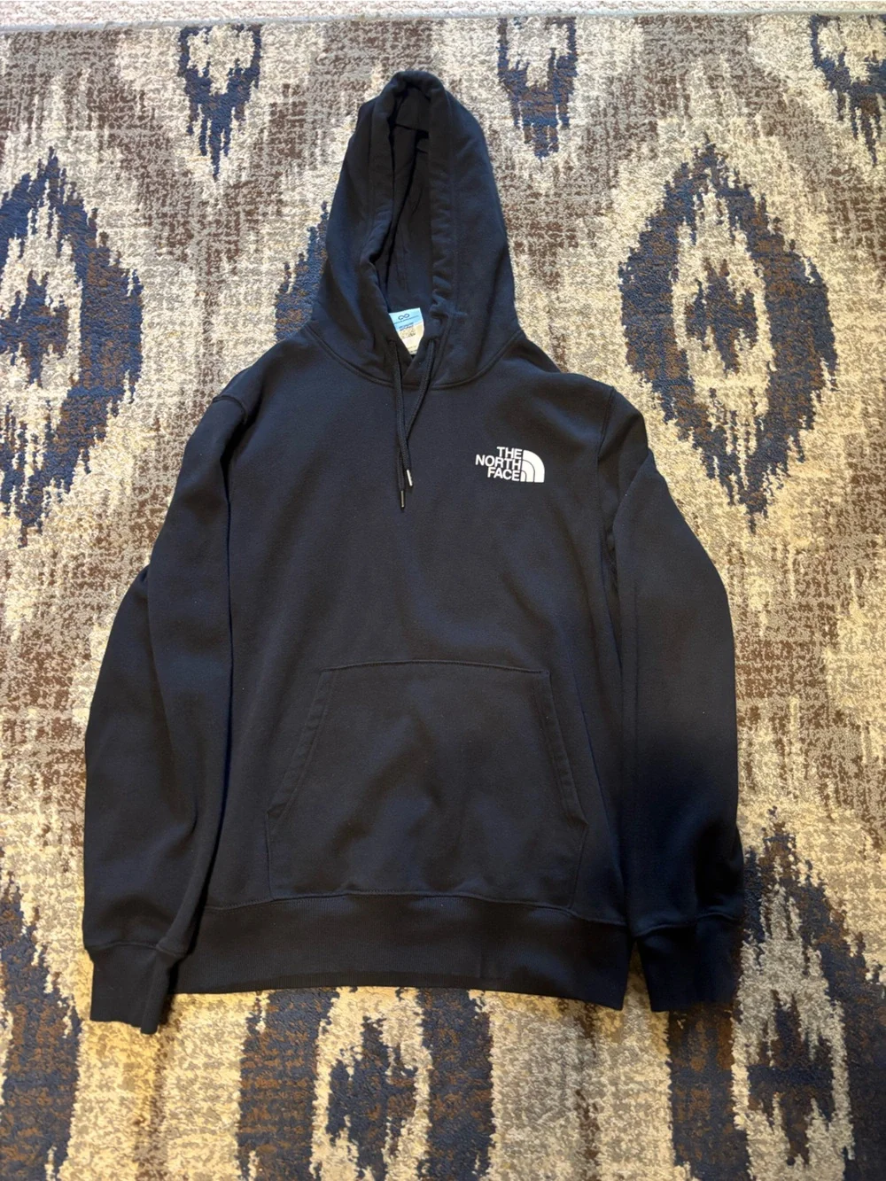 Black North face hoodie